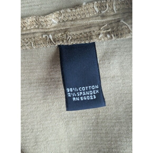 Banana Republic Mini Skirt Women's Size 4 Brown Corduroy - Picture 3 of 11